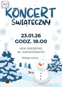 KONCERT ŚWIĄTECZNY