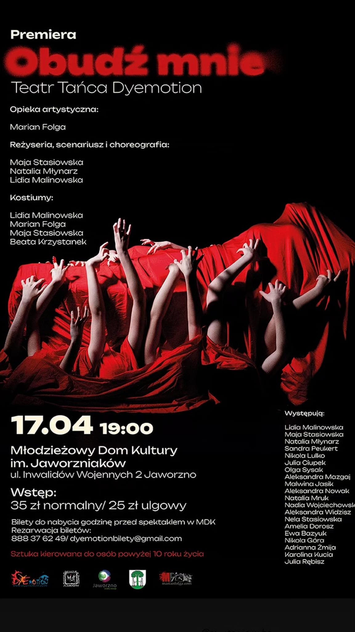 OBUDŹ MNIE - TEATR TAŃCA DEYMOTION